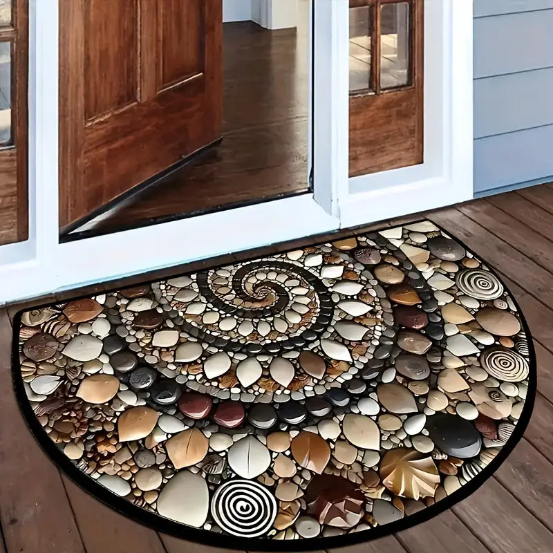 Tapete de área Ocean Aesthetic antiderrapante - 50 x 80 cm | livraina