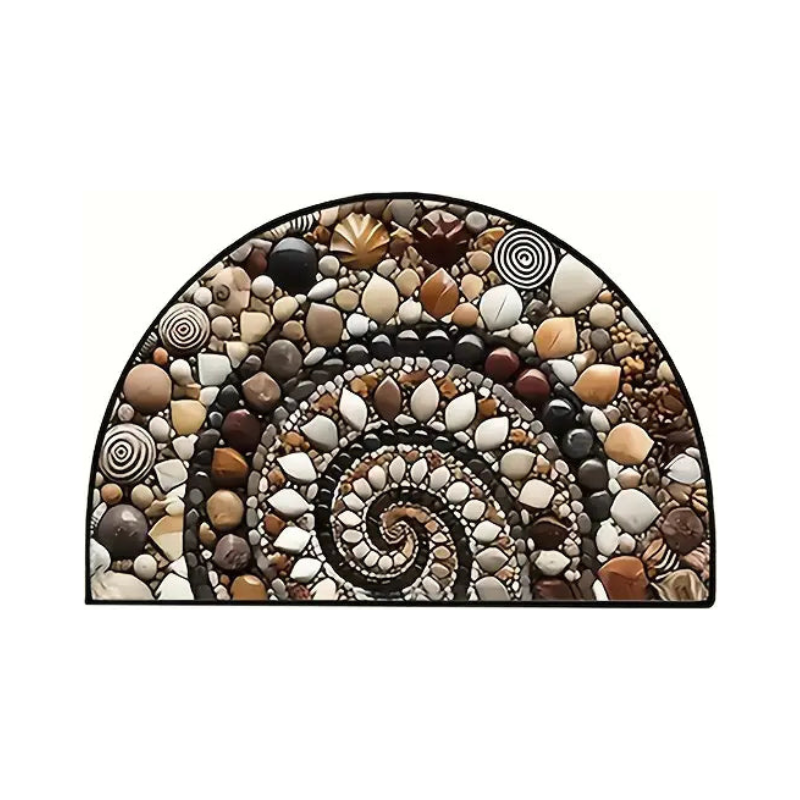 Tapete de área Ocean Aesthetic antiderrapante - 50 x 80 cm | livraina