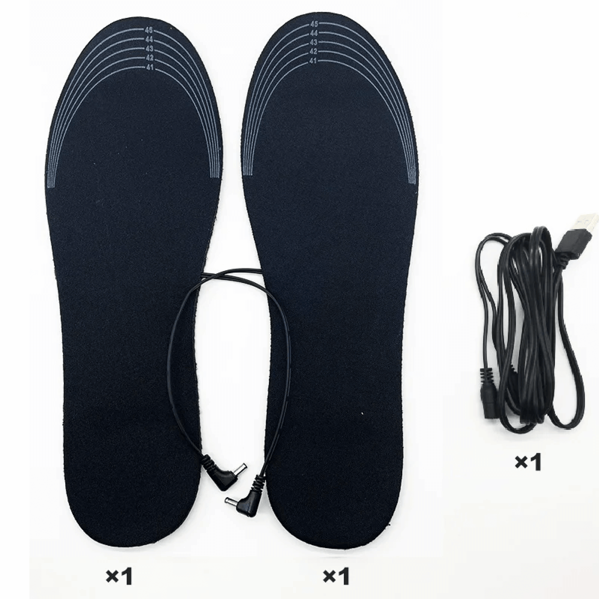 Επαναφορτιζόμενα θερμαινόμενα πέλματα, 8W 5V 2A USB, EVA με δυνατότητα κοπής στα μέτρα