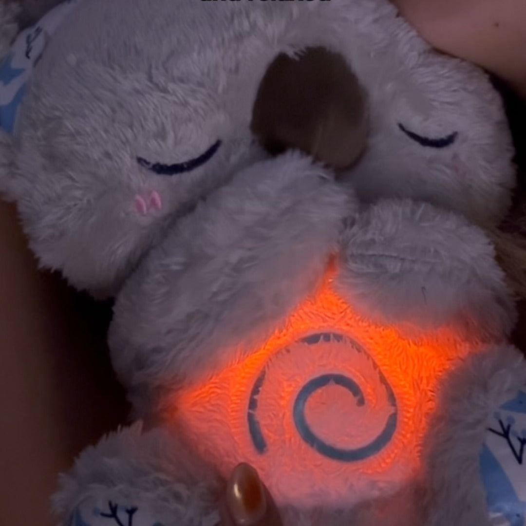Kalmerend Aurora-koalaknuffeltje met ademhaling - slaapmiddel voor ontspanning