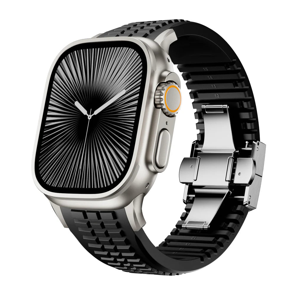 Nova Line Modern-band för Apple Watch — 3D-texturerad design