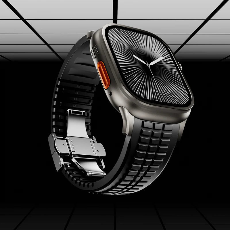 Nova Line Modern-band för Apple Watch — 3D-texturerad design