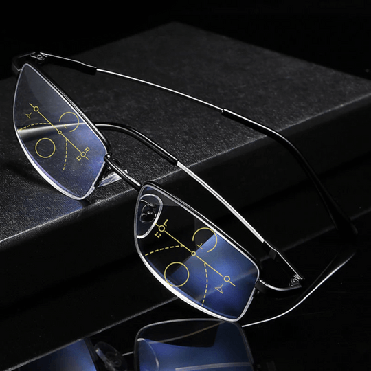 German Designed Progressive Eyeglasses — Clear Vision All Day