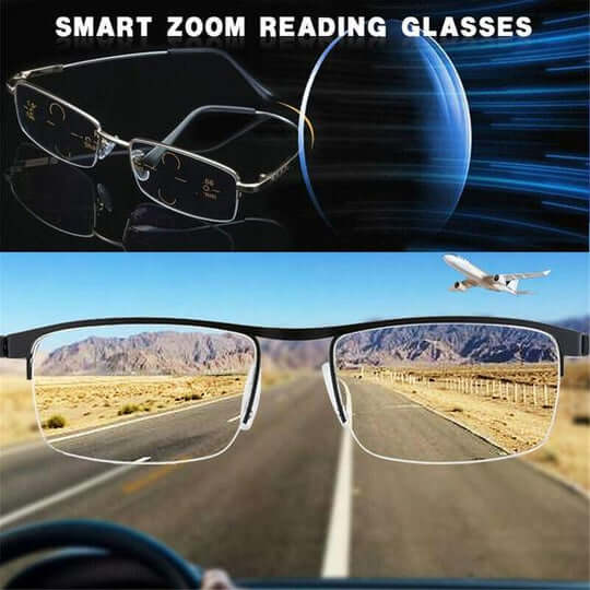 German Designed Progressive Eyeglasses — Clear Vision All Day