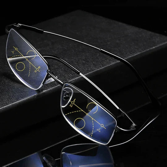 Gafas multifocales alemanas — Visión de cerca, intermedia y lejana