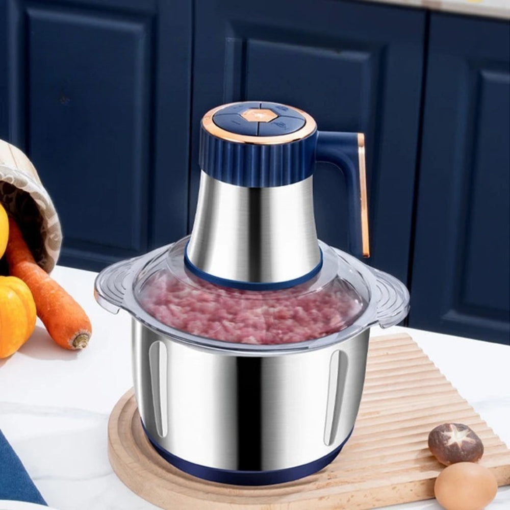 Mașină de tocat și procesat carne electrică multifuncțională PulseForge, 5L