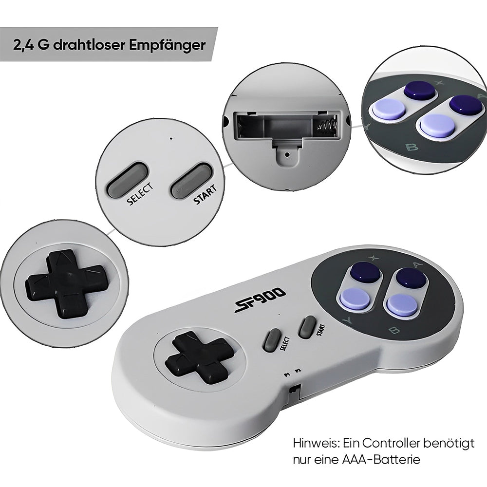 Mini console arcade HD — 926 giochi integrati per bambini e adulti