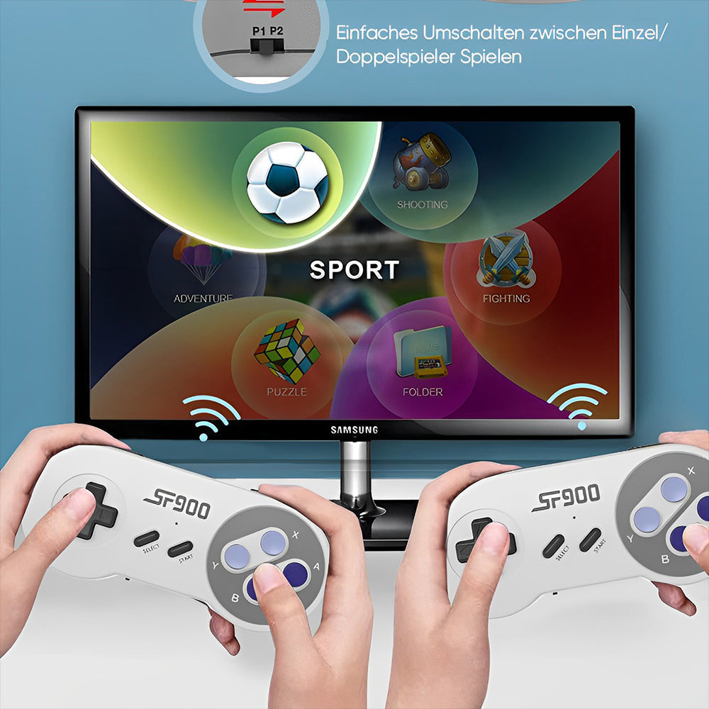 Mini console arcade HD — 926 giochi integrati per bambini e adulti