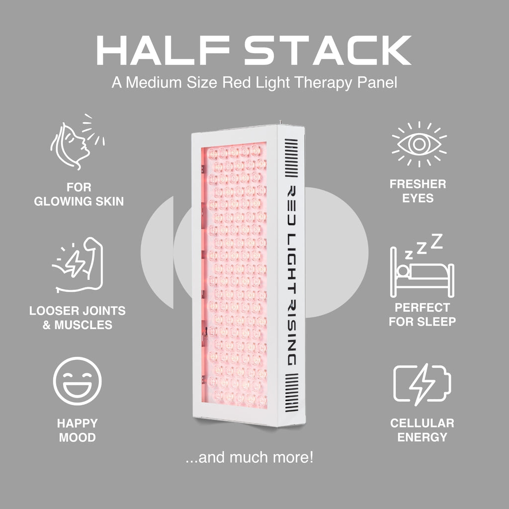 Panel de terapia de luz roja Nova Stack Half Stack 3.0, 100 LED
