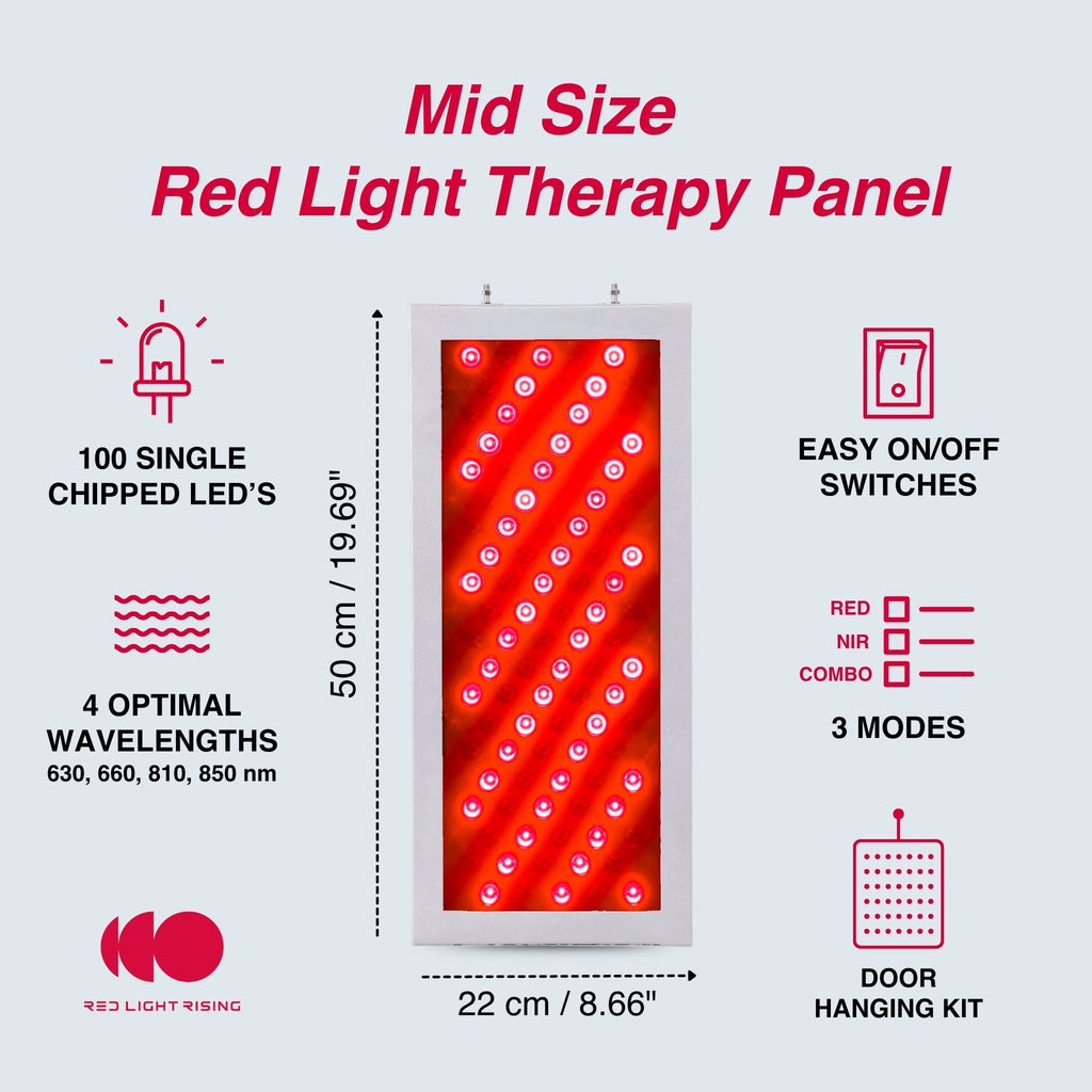 Panel de terapia de luz roja Nova Stack Half Stack 3.0, 100 LED
