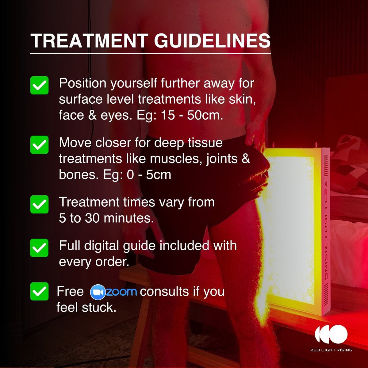 Panel de terapia de luz roja Nova Stack Half Stack 3.0, 100 LED