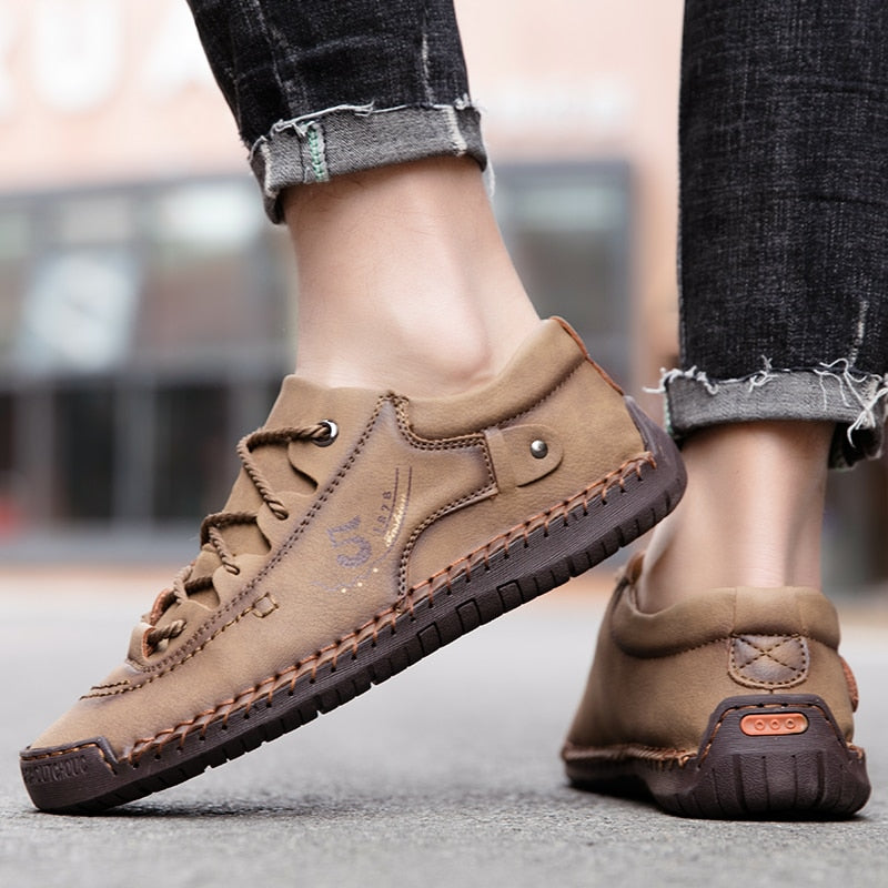 Lederschuhe – Gepolsterte Innensohle, ganztägiger Komfort