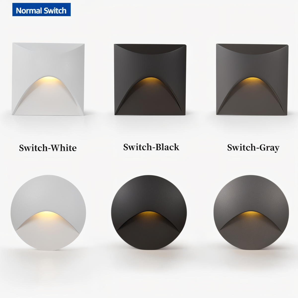 Lampada da parete LED LuminiPath con attivazione tramite movimento — Protezione impermeabile IP65
