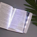 Lampada LED da lettura a pannello piatto — 2 livelli di luminosità, protezione per gli occhi