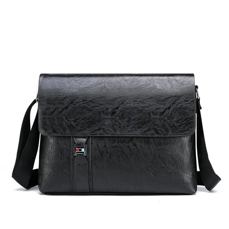 NobleCraft Large Leather Messenger Bag for Work and Play | livraina