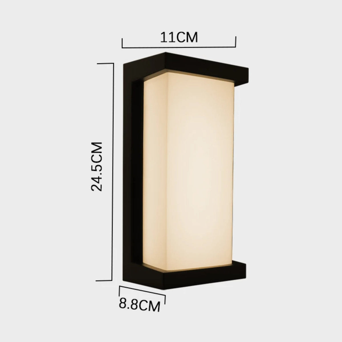 NexGen Outdoor Motion-Activated LED Wall Light | livraina