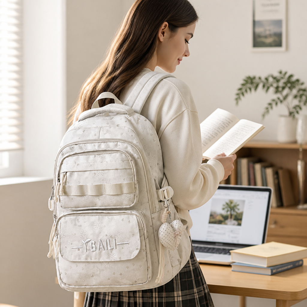 Többrekeszes, laptophoz alkalmas iskolai hátizsák | livraina