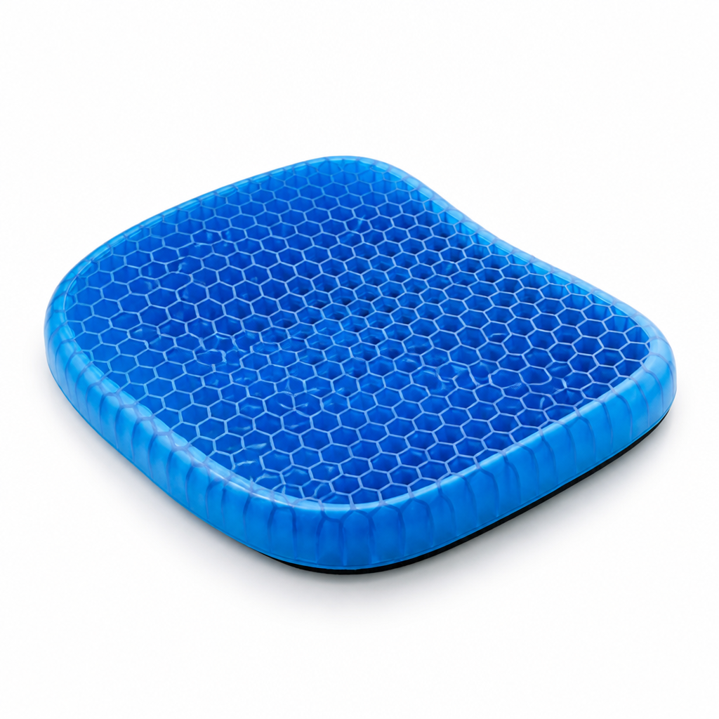 Coussin de siège orthopédique en gel alvéolé | livraina