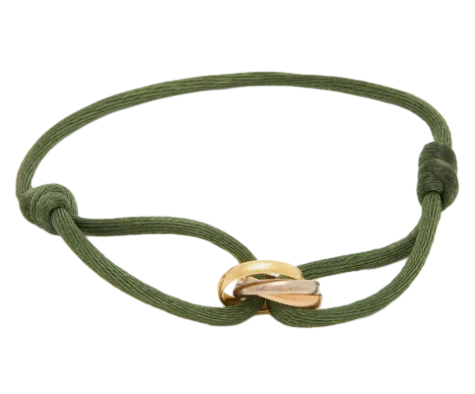 Minimalistisches Flechtarmband — Verstellbarer Infinity-Anhänger in Roségold