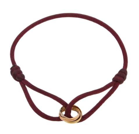 Minimalistisches Flechtarmband — Verstellbarer Infinity-Anhänger in Roségold