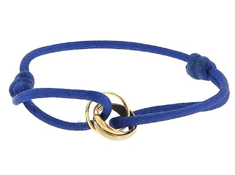 Minimalistisches Flechtarmband — Verstellbarer Infinity-Anhänger in Roségold