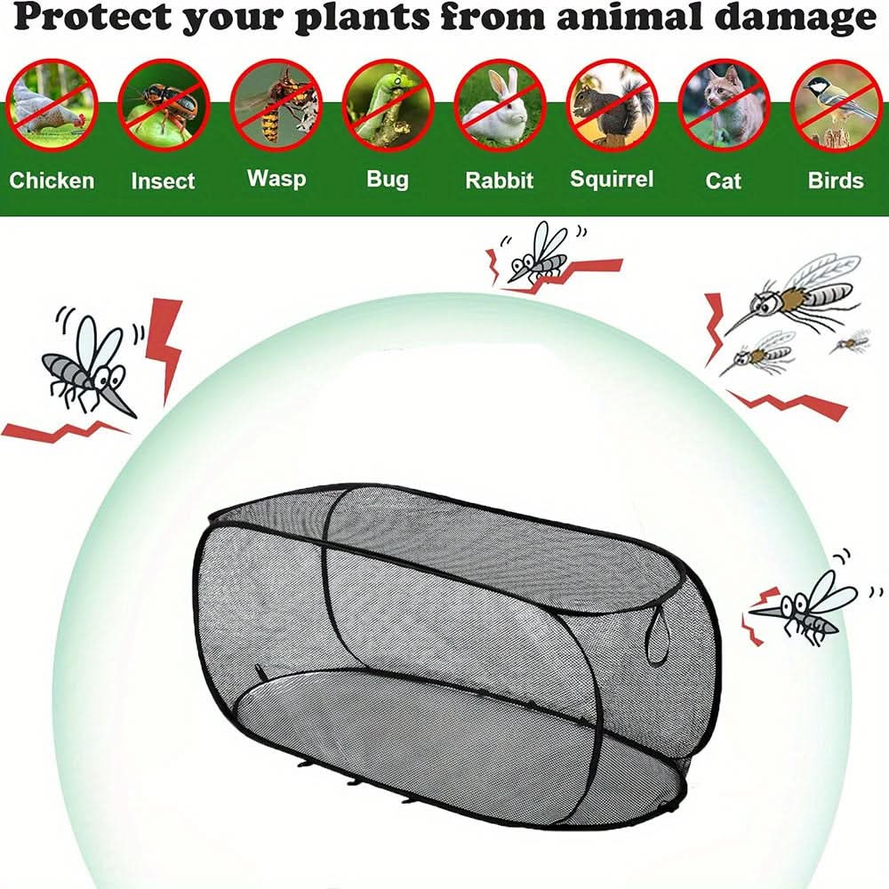 Natural Outdoor Plant Shield – Protective Mesh Greenhouse Cover | livraina