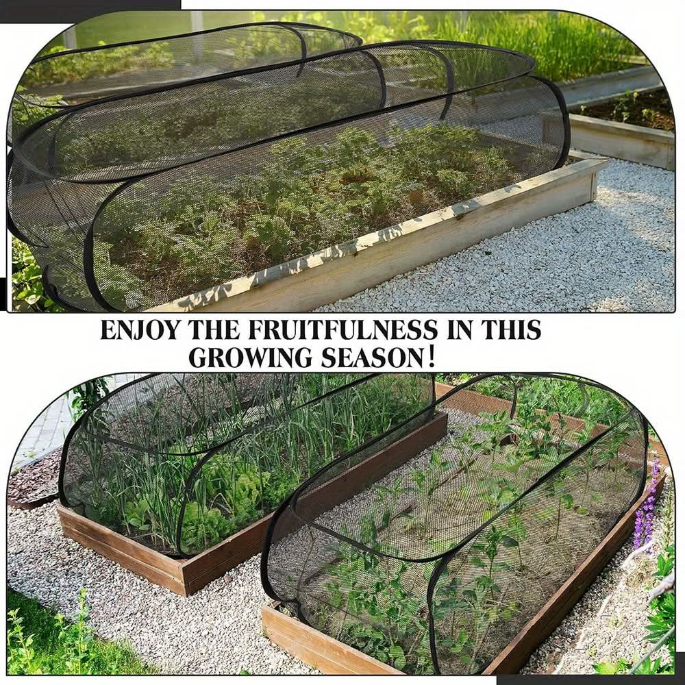Natural Outdoor Plant Shield – Protective Mesh Greenhouse Cover | livraina