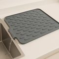 Tapete de secagem de silicone resistente ao calor — design enrolável, economizador de espaço e de secagem rápida