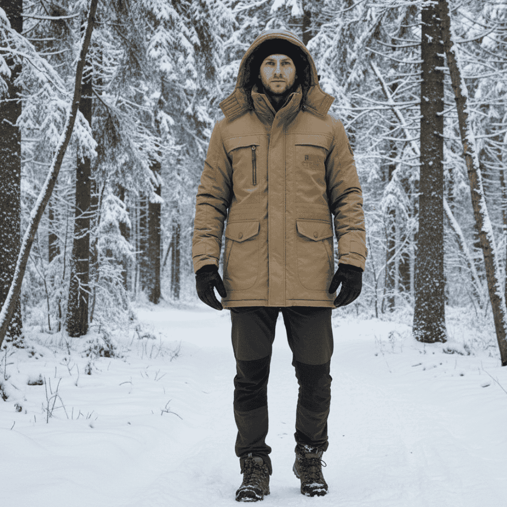 GlacierEdge-tikkitoppaparka — suojaa kylmältä säältä