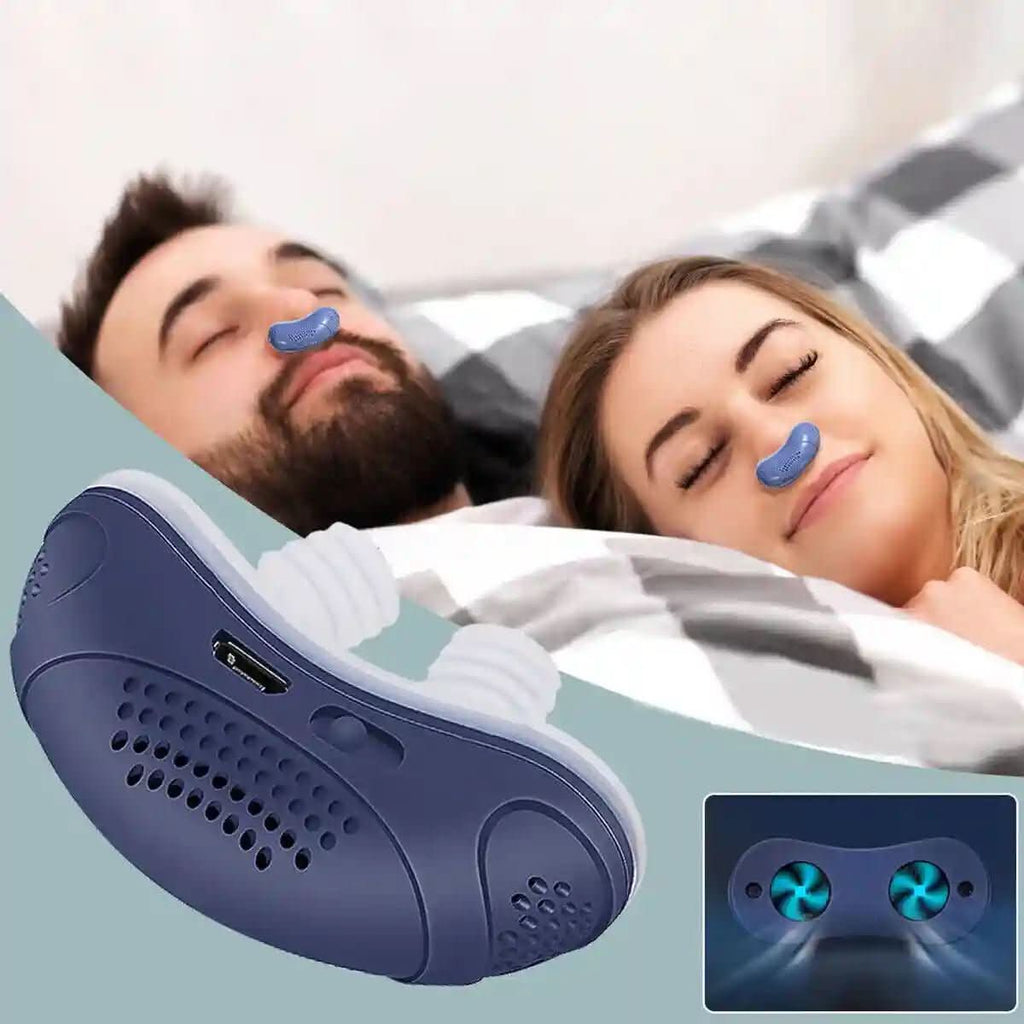 NanoBreath いびき・睡眠時無呼吸向けコンパクトなマスクレスCPAPデバイス