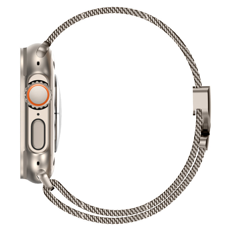 Bracelete em malha Aurora para Apple Watch — estilo clássico