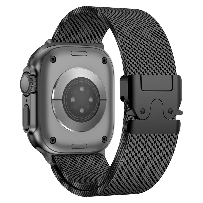 Bracelete em malha Aurora para Apple Watch — estilo clássico