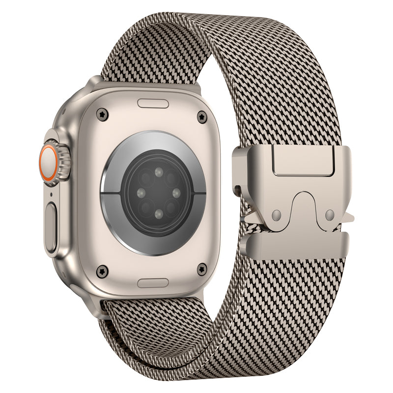 Bracelete em malha Aurora para Apple Watch — estilo clássico