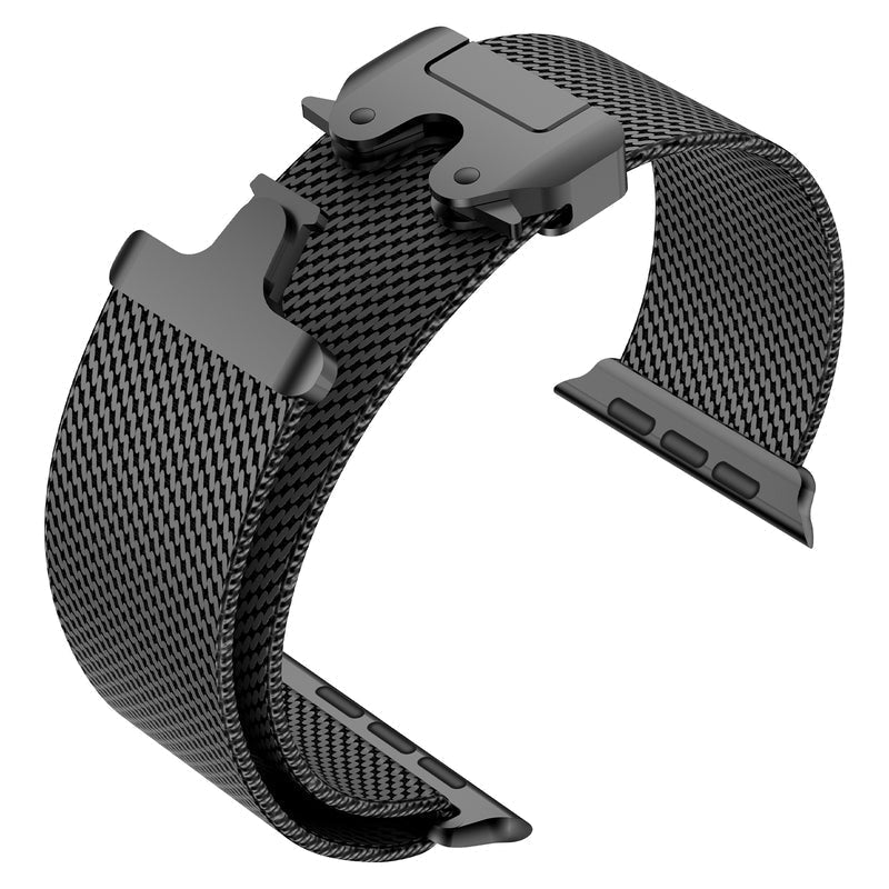 Bracelete em malha Aurora para Apple Watch — estilo clássico