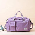 Travel Duffle Bag — Multiple Pockets, Shoe Compartment