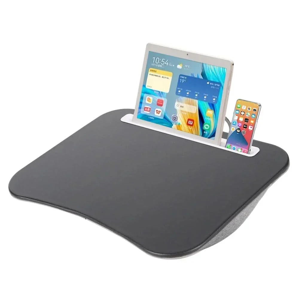Multifunktionellt laptopbord med vadderat stöd för komfort | livraina