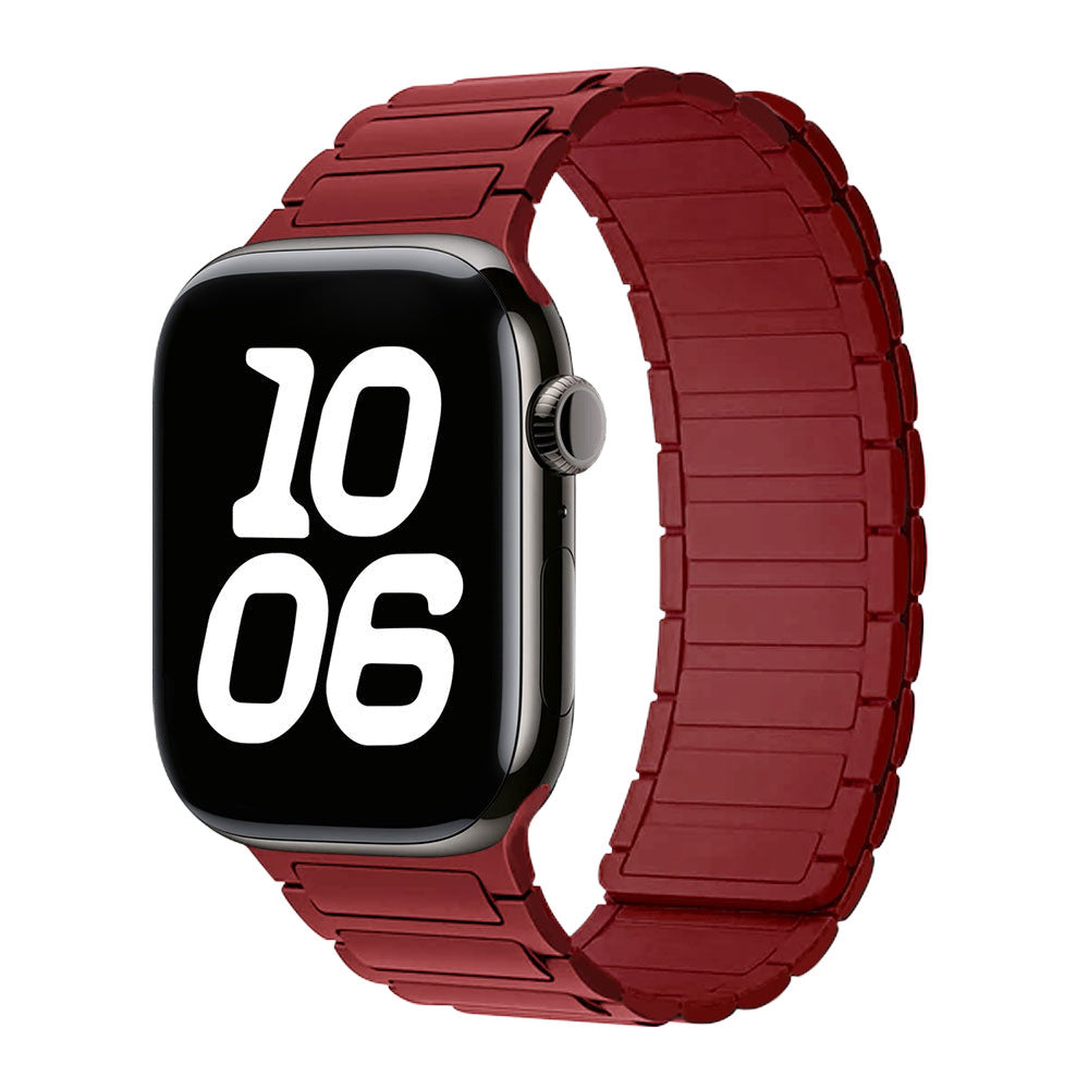 Curea cu buclă magnetică Nova din silicon pentru smartwatch — Curea ajustabilă
