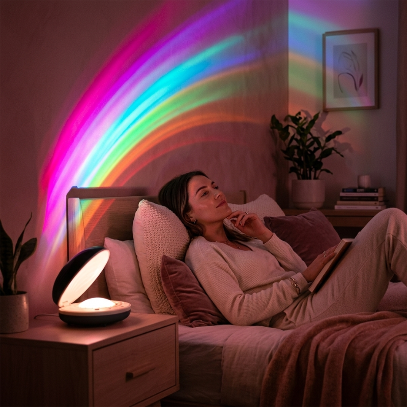 Projecteur de rêves multicolore avec alimentation USB et double mode | livraina