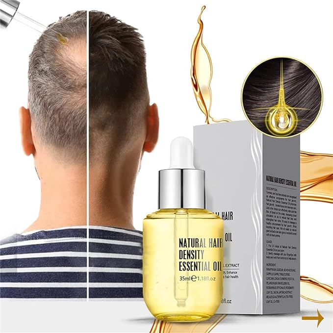 Olio naturale per la crescita dei capelli, nutriente per la chioma | livraina
