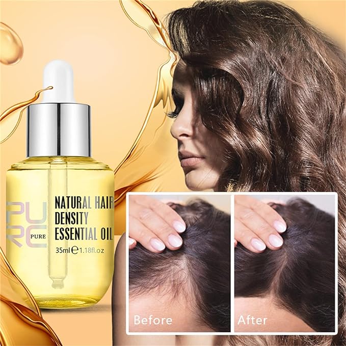 Olio naturale per la crescita dei capelli, nutriente per la chioma | livraina