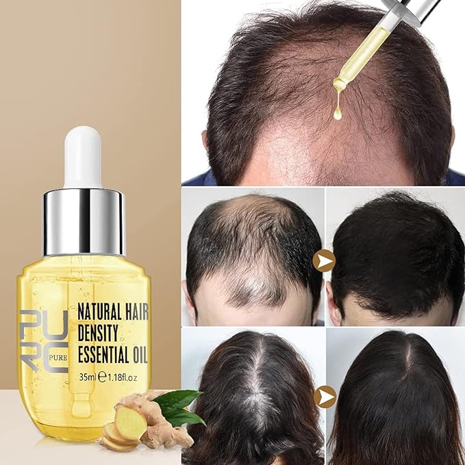 Olio naturale per la crescita dei capelli, nutriente per la chioma | livraina