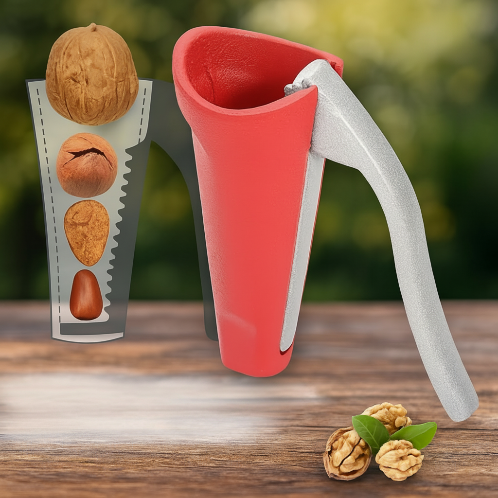 NutCrackPro - Cascanueces de uso sencillo con una sola mano | livraina