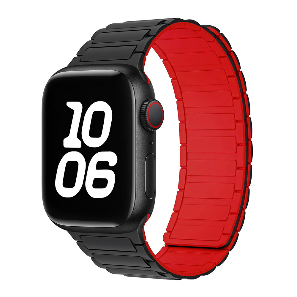 Curea cu buclă magnetică Nova din silicon pentru smartwatch — Curea ajustabilă
