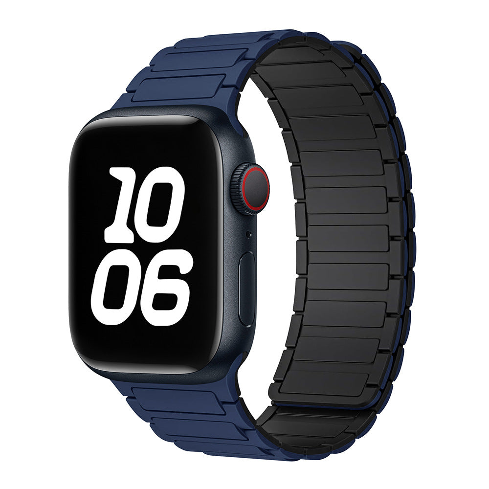 Curea cu buclă magnetică Nova din silicon pentru smartwatch — Curea ajustabilă