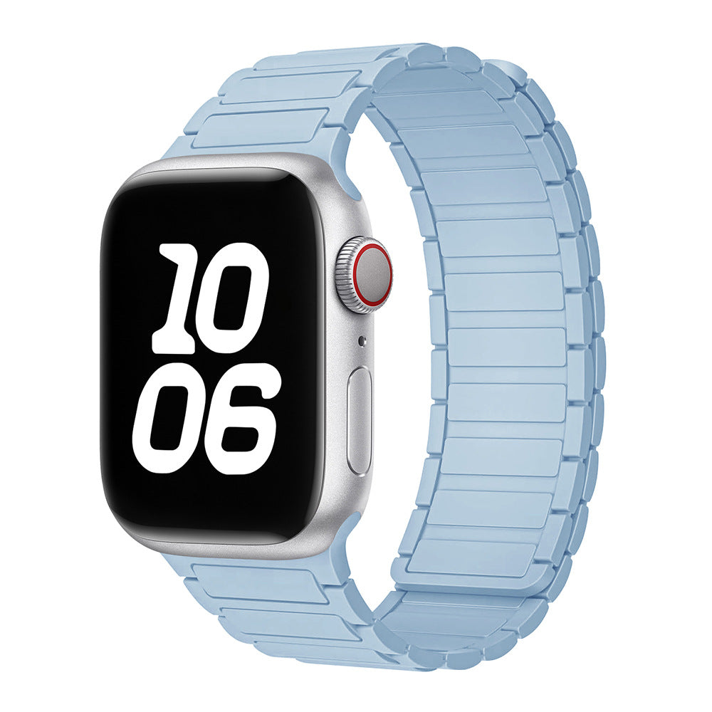 Curea cu buclă magnetică Nova din silicon pentru smartwatch — Curea ajustabilă