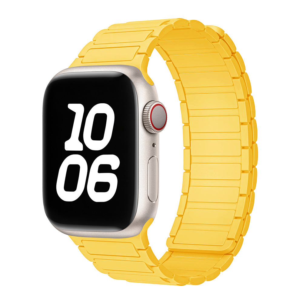 Curea cu buclă magnetică Nova din silicon pentru smartwatch — Curea ajustabilă