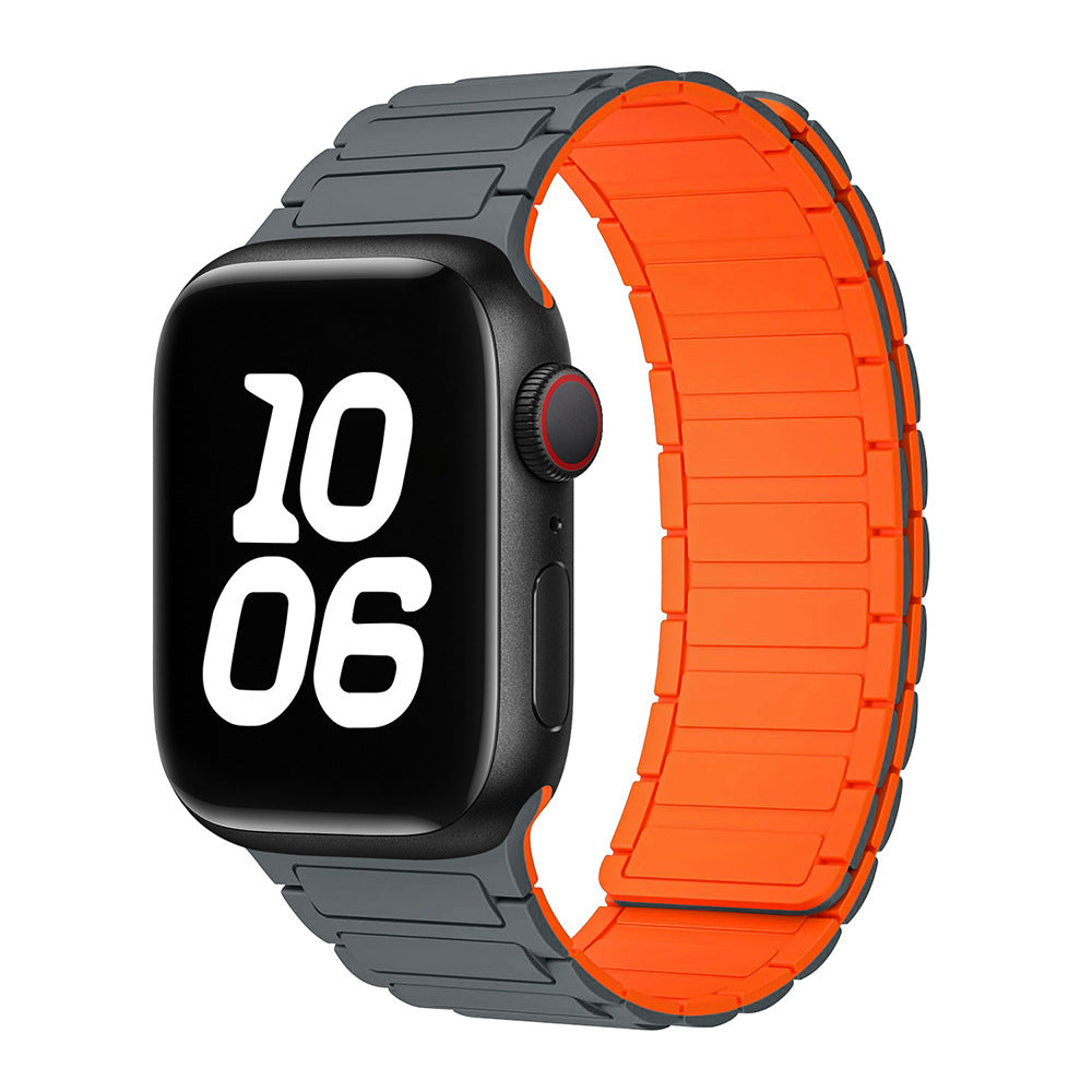 Curea cu buclă magnetică Nova din silicon pentru smartwatch — Curea ajustabilă