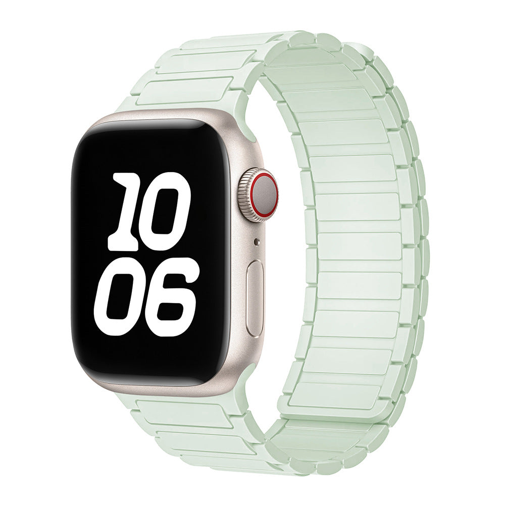 Curea cu buclă magnetică Nova din silicon pentru smartwatch — Curea ajustabilă