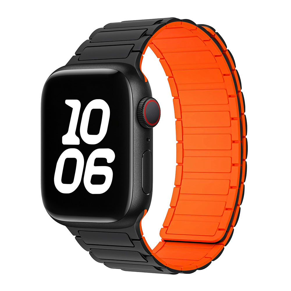 Curea cu buclă magnetică Nova din silicon pentru smartwatch — Curea ajustabilă