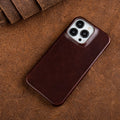 Novan iPhone-kuori, Nova Creations - öljyvahattu aito nahka